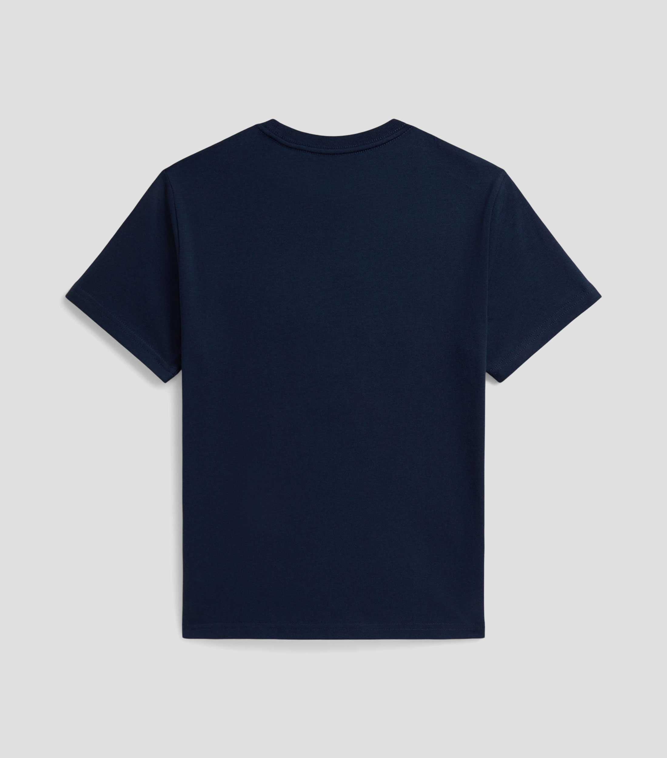 Playera de cuello redondo con manga corta estampada Niño